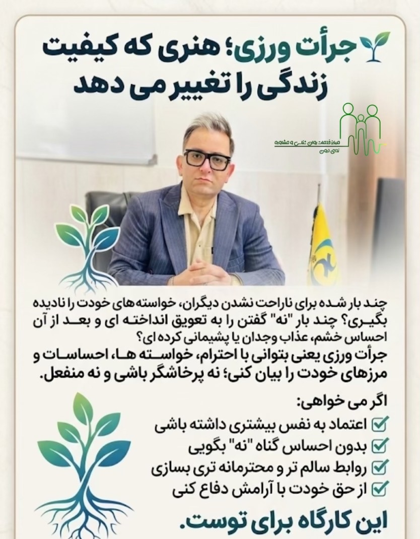پادکست و فایل صوتی مهارت نه گفتن و جرات ورزی